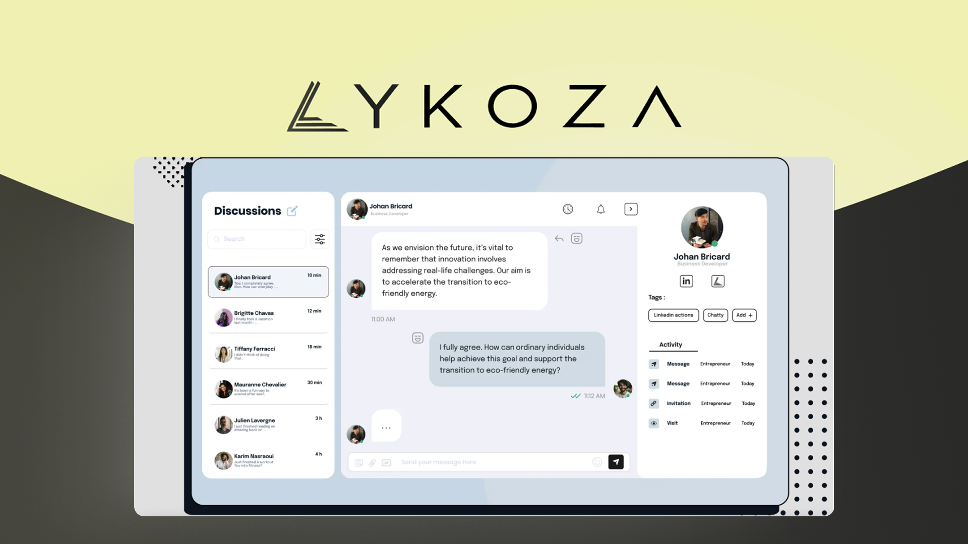 Inbox discussions