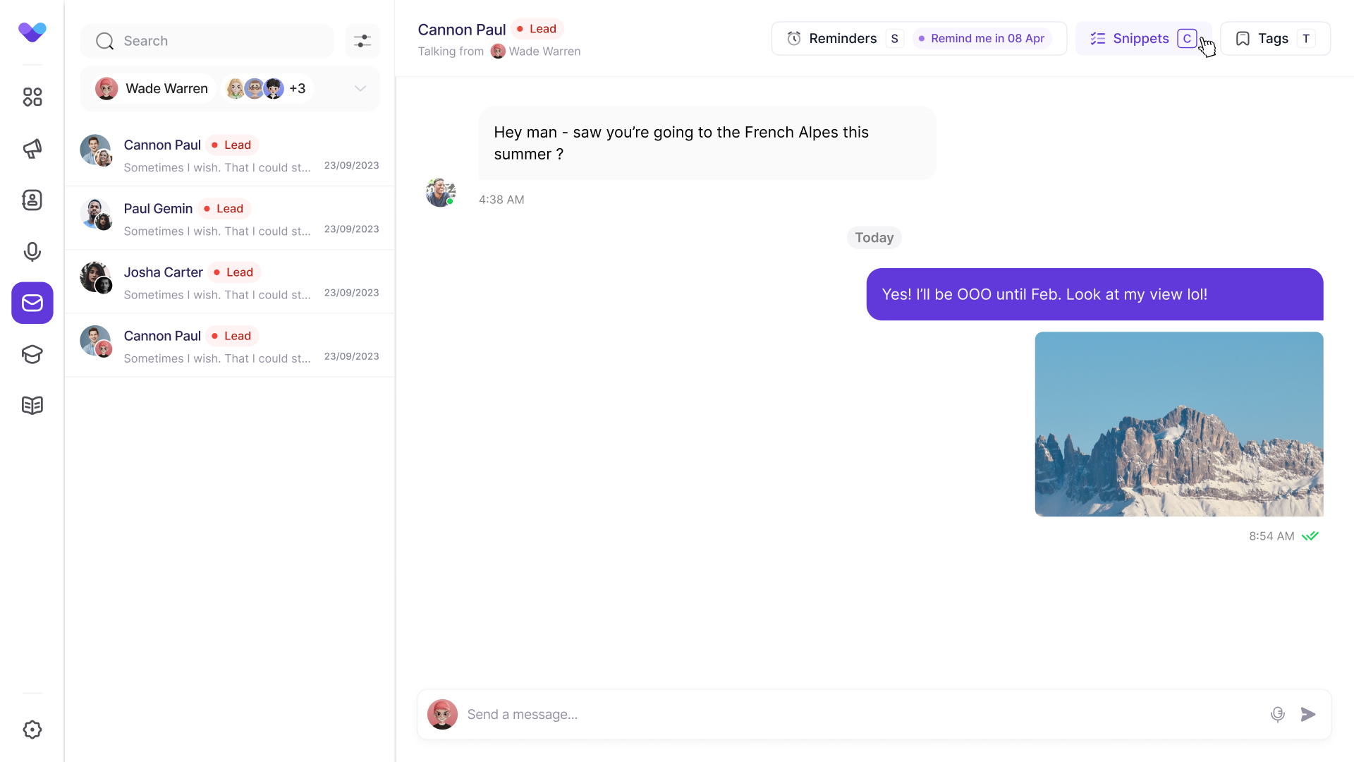 Unified inbox