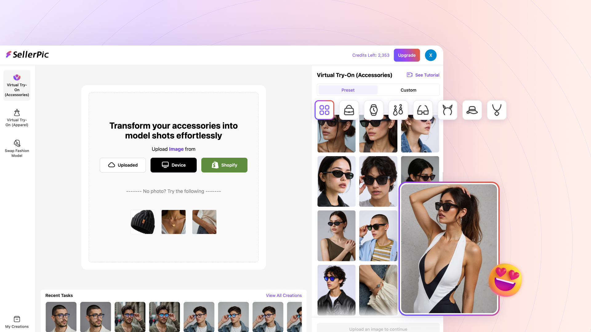 Virtual try-on
